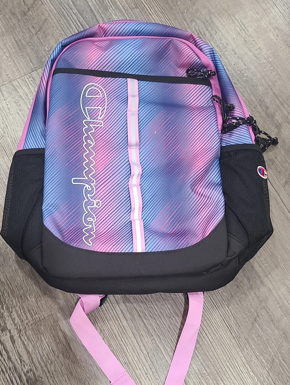 Champion Center Backpack - Blue/Pink